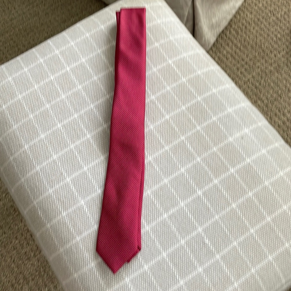 Nordstrom Boys red silk necktie